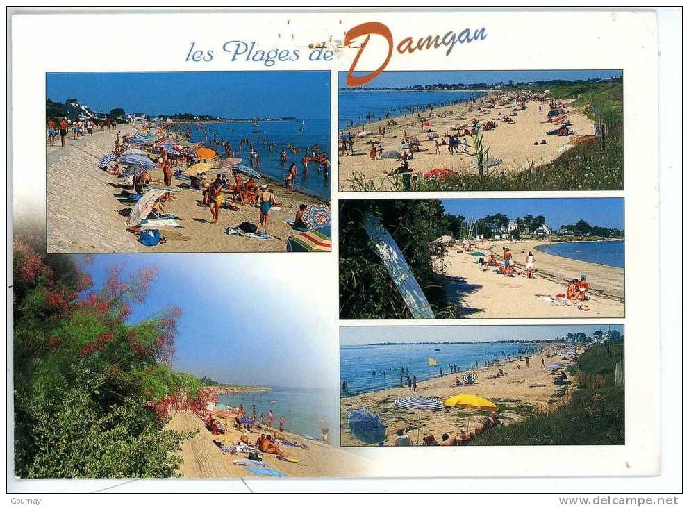 DAMGAN Les Plages - Multivues - Aérienne - Damgan