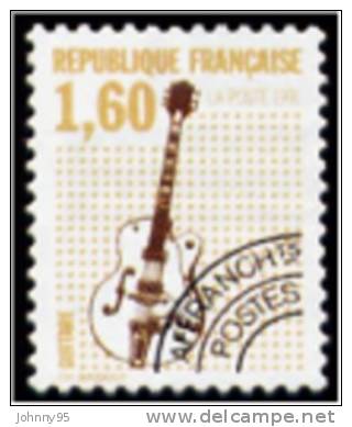 Préo. N° 213 - Les Instruments De Musique : Guitare électrique - 1 F. 60 - Dentelé 13 - Neuf - Année 1992 - 1989-2008