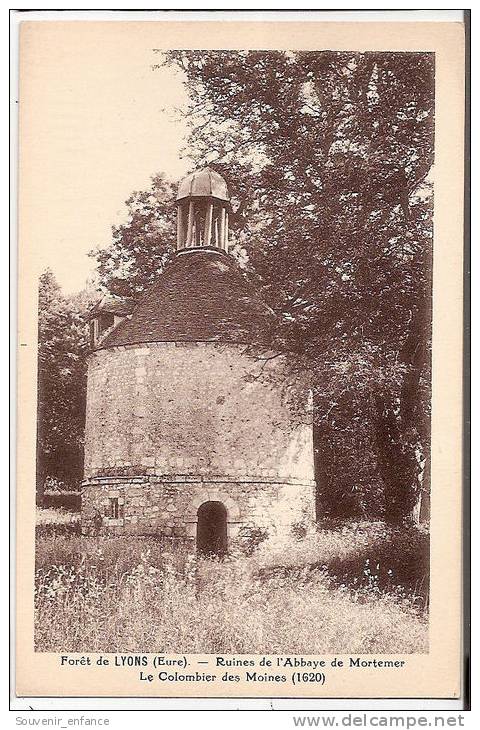 CPA Lyons Forêt De  Ruines De L' Abbaye De Mortemer Le Colombier Des Moines 27 Eure - Lyons-la-Forêt