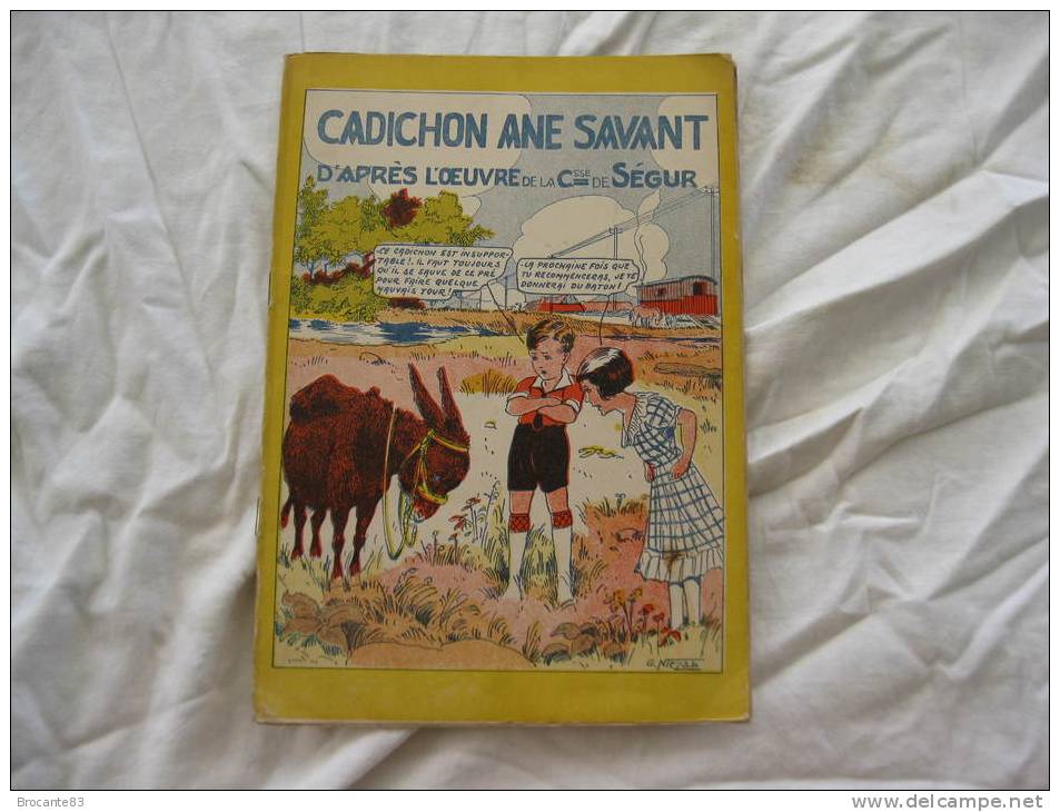 CADICHON ANE SAVANT DESSINATEUR G. NIEZAB - Autres & Non Classés
