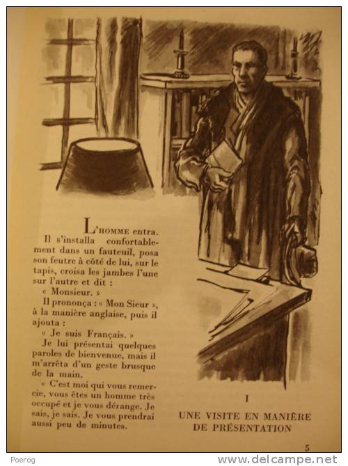 LE GRAND SILENCE BLANC - LOUIS FREDERIC ROUQUETTE - 1951 - ROUGE ET OR SOUVERAINE N°49 - ILLUSTRATIONS DE P. ROUSSEAU - Bibliotheque Rouge Et Or