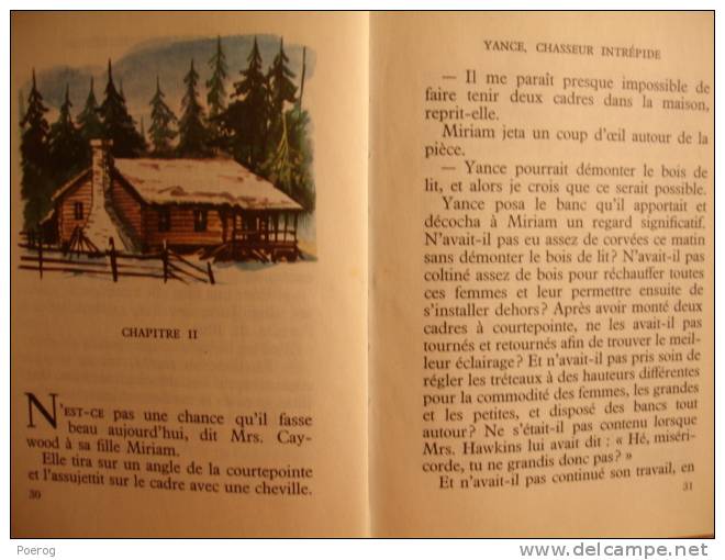 YANCE CHASSEUR INTREPIDE - WILLIAM STEELE - 1961 - ROUGE ET OR DAUPHINE N°66 - ILLUSTRATIONS DE HENRI DIMPRE - Pacquet - Bibliotheque Rouge Et Or
