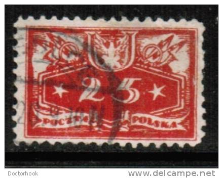 POLAND    Scott #  O 5  F-VF USED - Dienstmarken