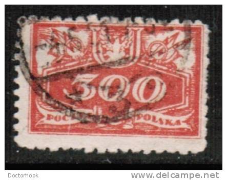 POLAND    Scott #  O 10  F-VF USED - Dienstzegels