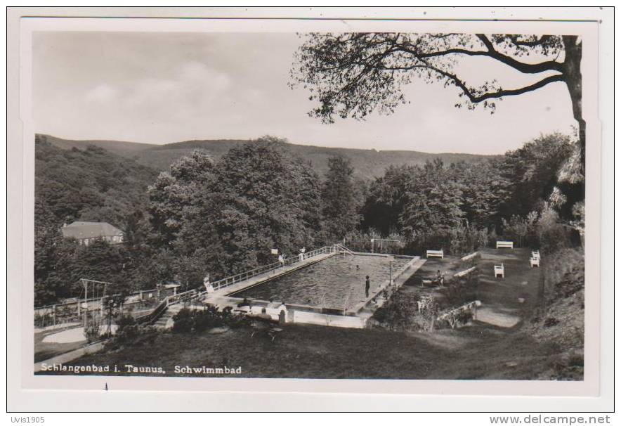 Schlangenbad I.Taunus.Schwimmbad. - Taunus