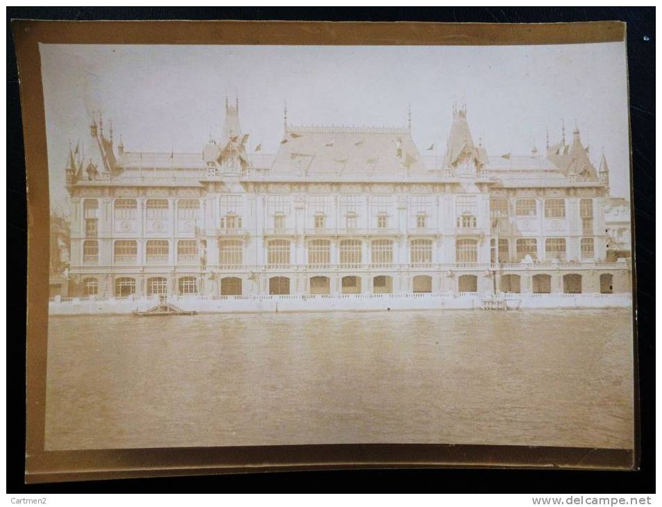 PHOTOGRAPHIE DE L'EXPOSITION UNIVERSELLE DE PARIS 1900 PALAIS EXHIBITION 1900 - Otros & Sin Clasificación