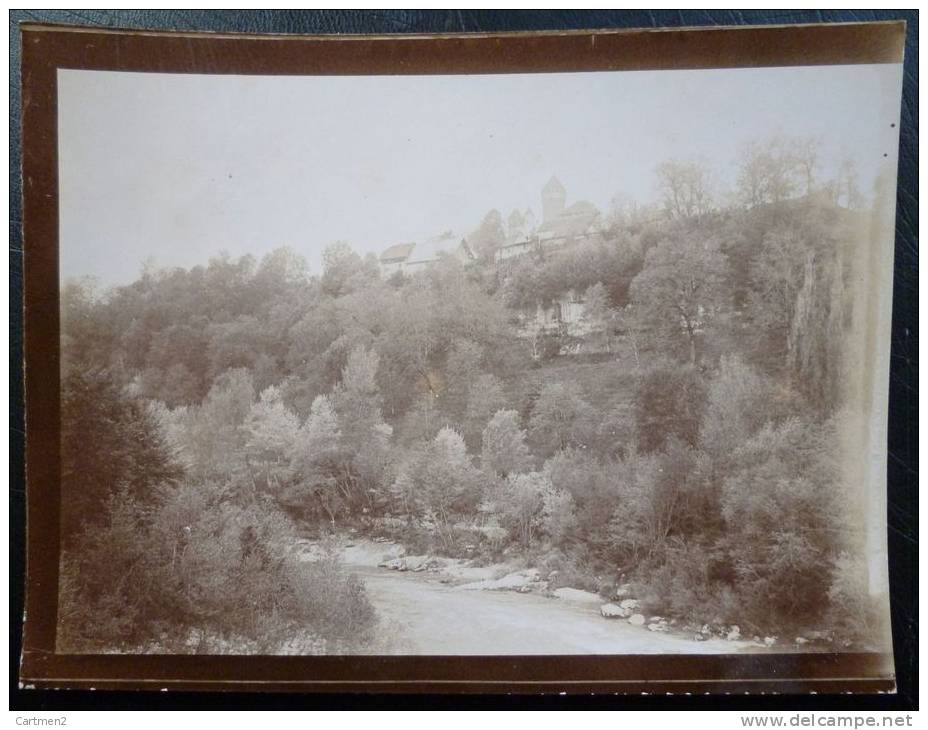 PHOTOGRAPHIE 1900 : LES GORGES DU FIER PRES D'ANNECY CHAMONIX MONT-BLANC HAUTE-SAVOIE 74 - Other & Unclassified