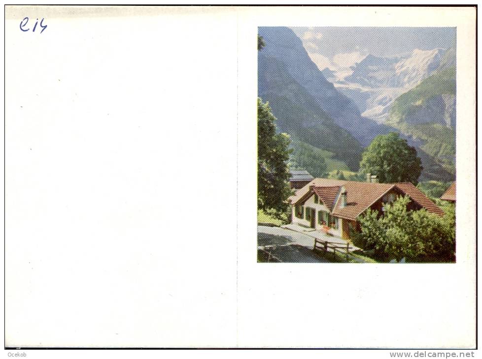 Kalender 1958 - Berglandschap - Petit Format : 1971-80