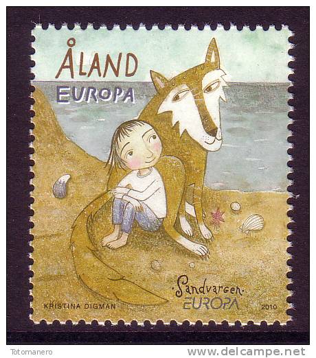 ALAND FINLAND/Finnland Alandinseln EUROPA 2010 "Children´s Books"  1v** - 2010