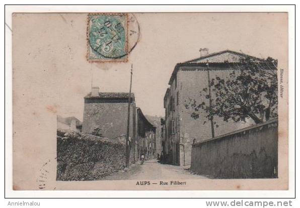 AUPS -   Rue FILIBERT - Aups