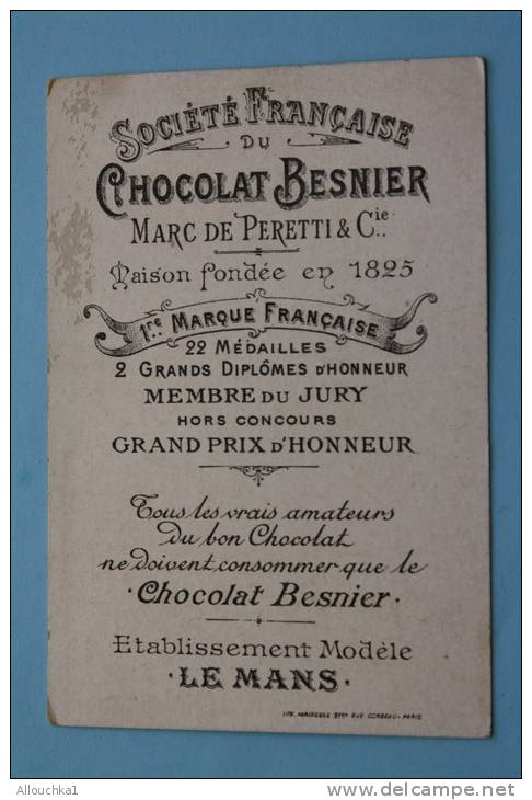 Château De Pierrefonds Style Gothique Fondé Par Richelieu&mdash;&gt;Chocolat BESNIER Le Mans Marc De Péretti  Chromo &am - Autres & Non Classés