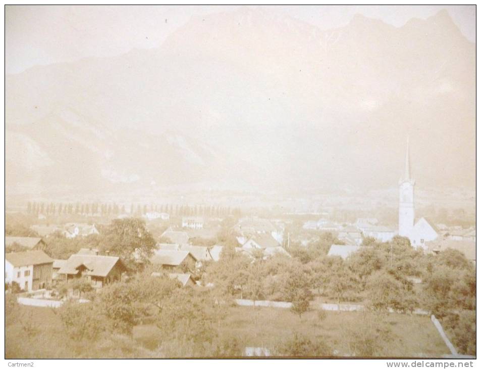 PHOTOGRAPHIE 1900 : BAD RAGAZ CANTON DE SAINT-GALL SUISSE - Autres & Non Classés