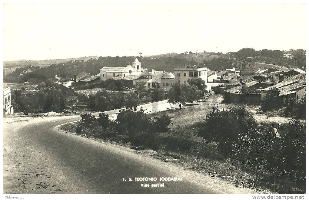 PORTUGAL - ODEMIRA - S. TEOTONIO - VISTA PARCIAL - 1950 REAL PHOTO PC - Beja