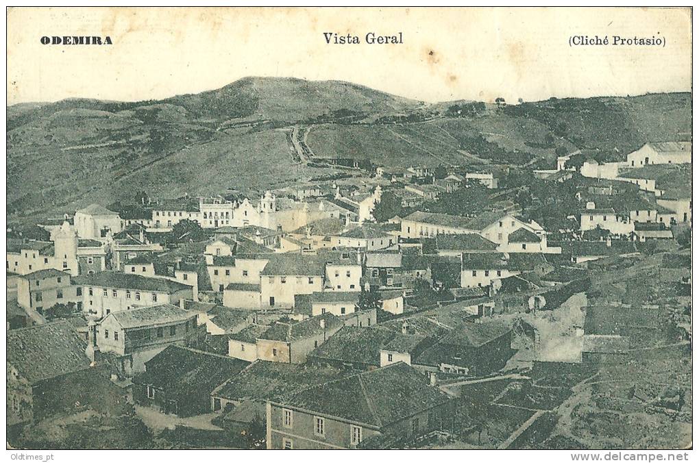 PORTUGAL - ODEMIRA - VISTA GERAL - 1905 PC - Beja