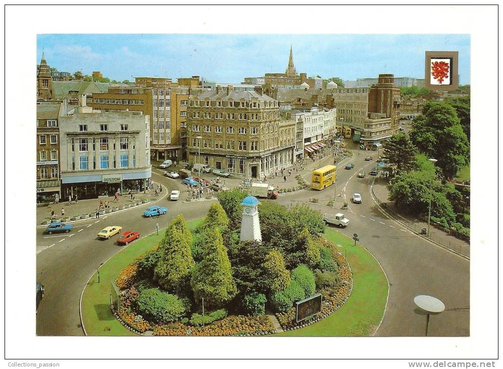 Cp, Angleterre, Bournemouth, The Square And The Town Center - Bournemouth (from 1972)
