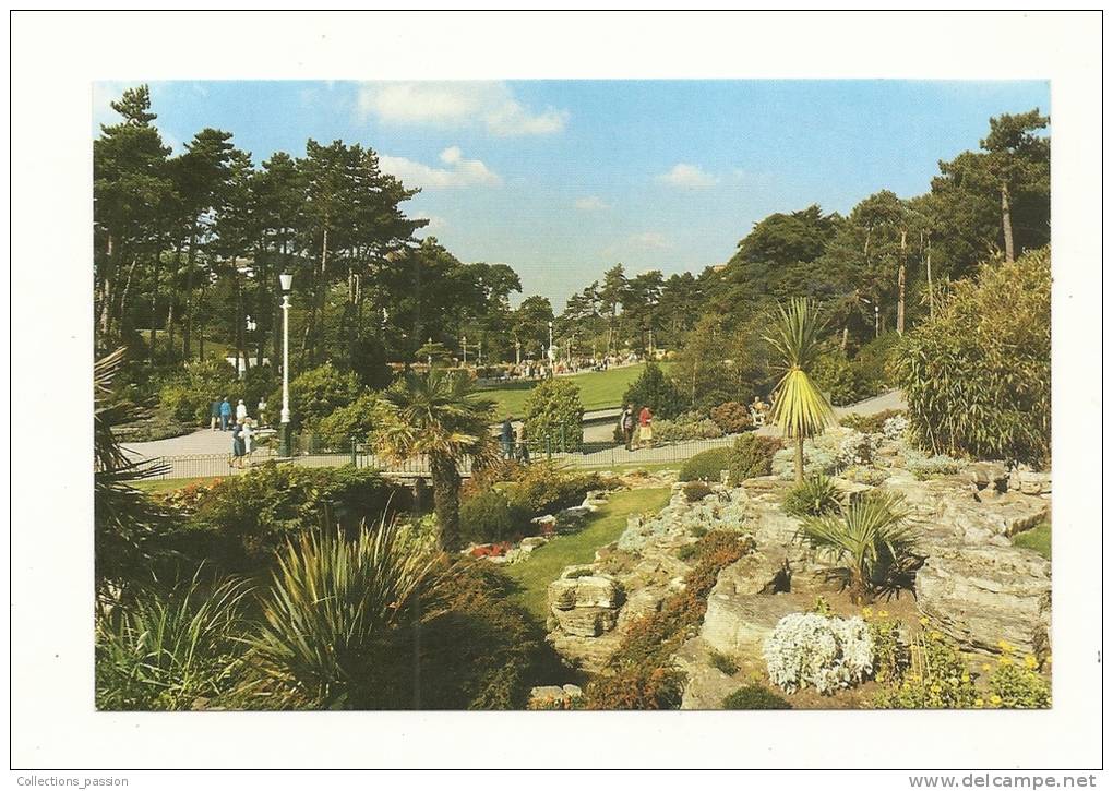 Cp, Angleterre, Bournemouth, Bournemouth Central Gardens - Bournemouth (desde 1972)