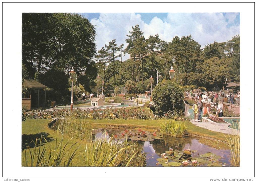 Cp, Angleterre, Bournemouth, Mini-Golf At The Lower Gardens - Bournemouth (desde 1972)