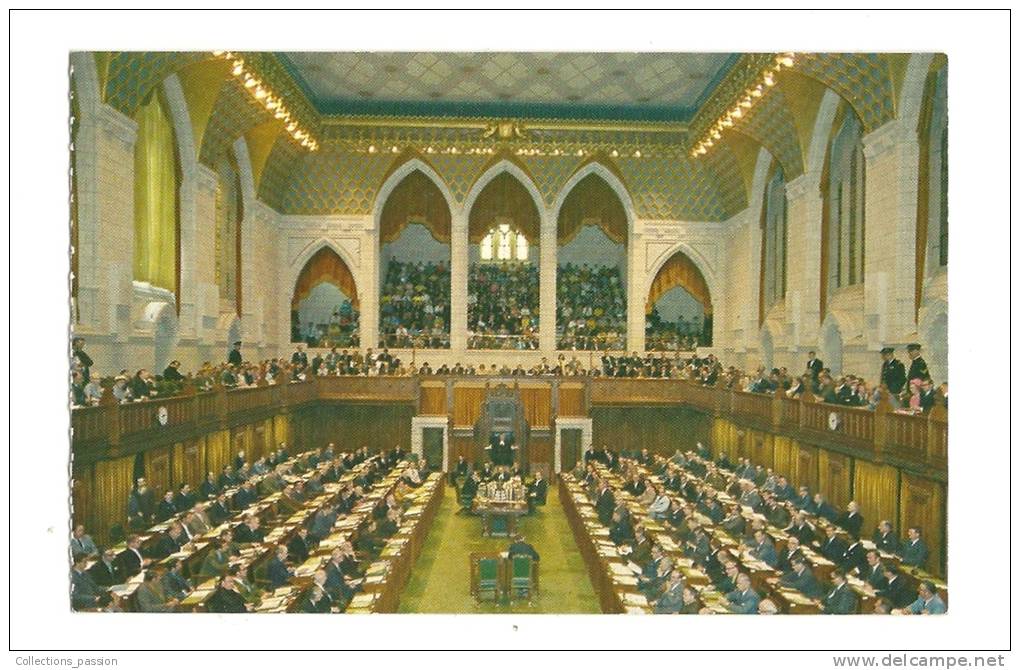 Cp, Canada, Ottawa, La Colline Du Parlement, La Chambre Des Communes - Ottawa