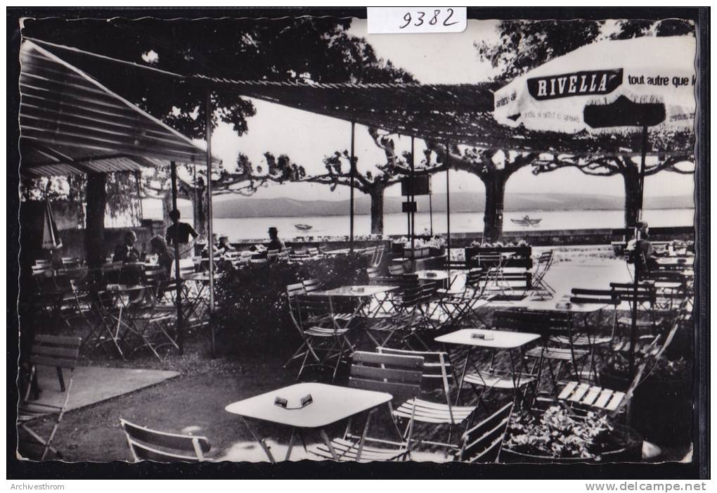 Genève - Hermance : Terrasse Du Restaurant Du Léman - Propr. E. Gruber (9382) - Hermance