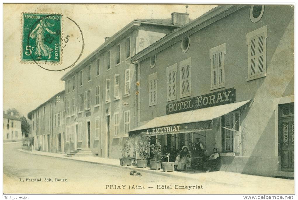 PRIAY - Hôtel Emeyriat - Non Classés