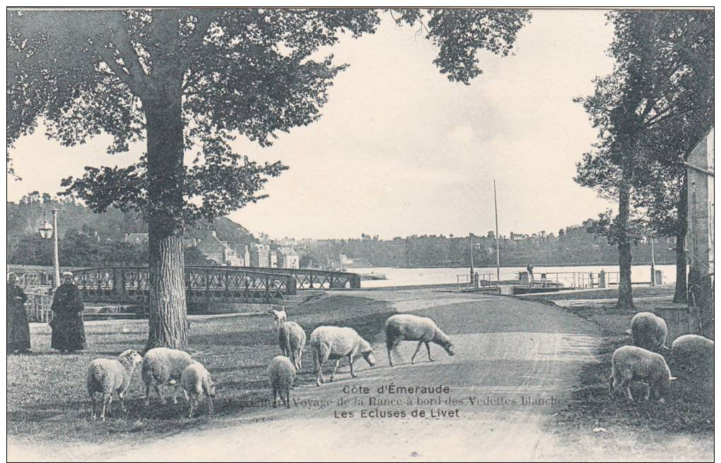 LA RANCE  LES ECLUSES DE LIVET  Circuit Des Vedettes Blanches - Autres & Non Classés