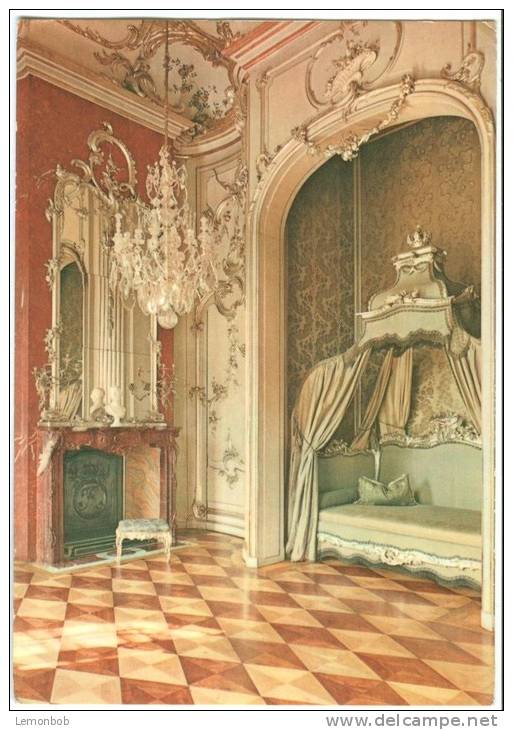 Germany, Potsdam-Sanssouci, Neues Palais, The New Palace, Bedroom Of Frederic II, 1972 Used Postcard [10531] - Potsdam