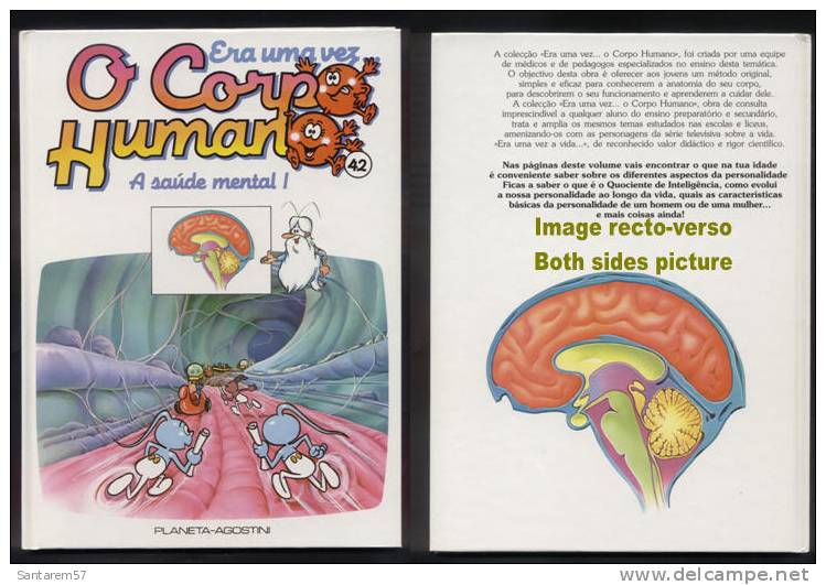 BD Livre Book Livro Era Uma Vez O Corpo Humano N° 42 Il était Une Fois A Saúde Mental I La Santé Mentale I - BD & Mangas (autres Langues)