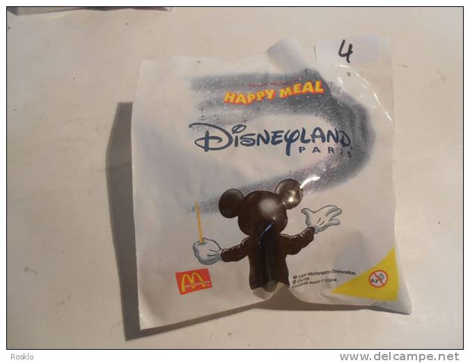 MAC DONALD  / Disneyland Paris  HAPPY MEAL 1999 / 4 / POCHETTE SURPRISE N° 9 NON OUVERTE / ETAT NEUF - McDonald's