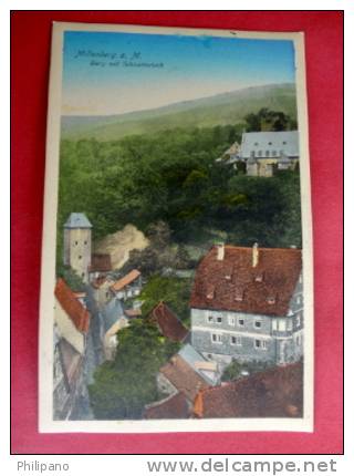> Germany > Bavaria > Mittelberg    Burg Mit  Schnatterloch    Ca 1910         == 580 - Mittelberg