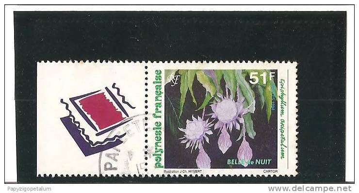 FLORE  LA BELLE DE NUIT  N° 462  Oblitéré - Used Stamps