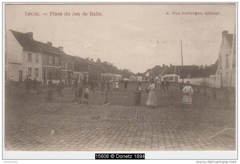 15606g PLACE Du JEU De BALLE - Leuze - Leuze-en-Hainaut