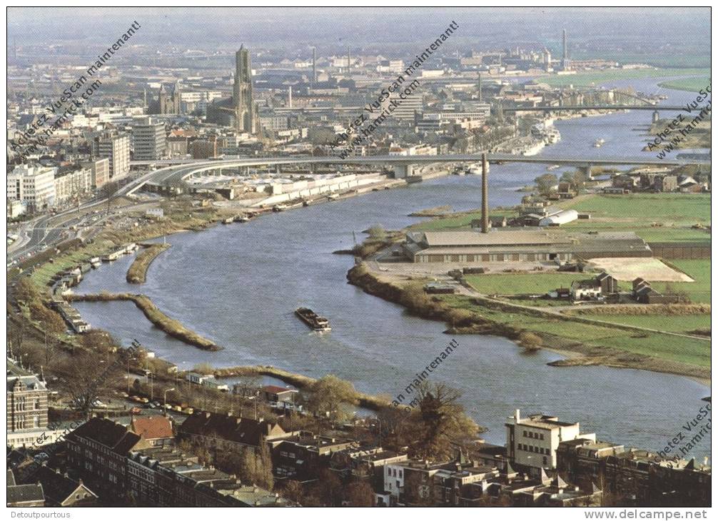 ARNHEM : John D Frostbrug Roermondspleinburg  Plants Industry Usines Péniches Batelier - Arnhem