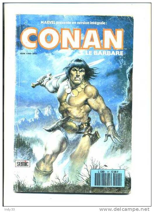 - CNAN N°11 . SEMIC FRANCE 1987 - Conan