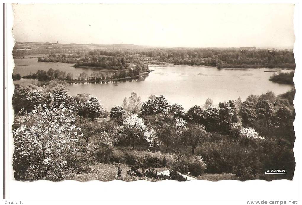 80 - CORBIE  -  La Barette - Vue Générale Sur Les étangs  CPSM - Corbie