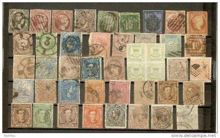 LOTE DE SELLOS ESPAÑA - Used Stamps