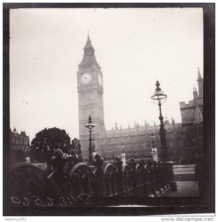 Photo 1914 LONDRES (London) - Palais Du Parlement (Houses Of Parliament) (A15, Ww1, Wk1) - Houses Of Parliament