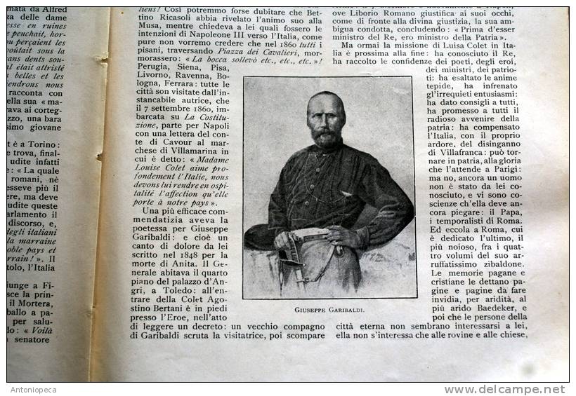 RIVISTA MENSILE DEL CORRIERE DELLA SERA  "LA LETTURA" - DEL 1913