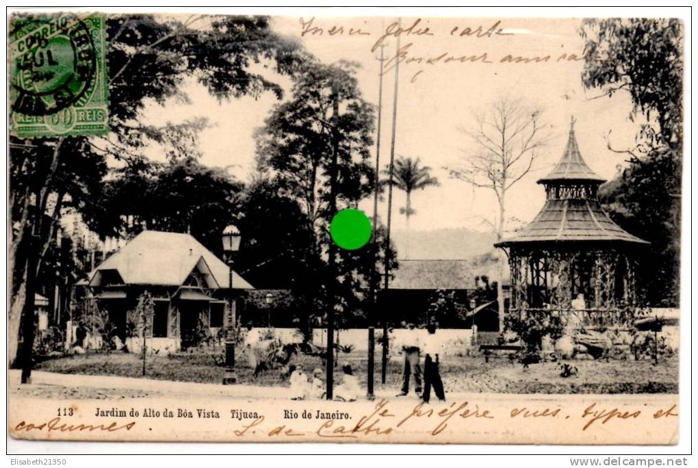 Rio De Janeiro, Le Jardin Do Alto Da Boa Vista Tijuca - Boa Vista