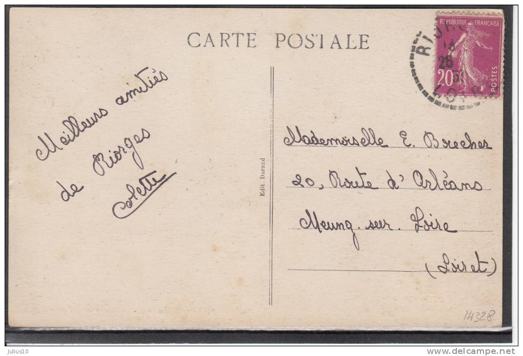FRANCE Riorges L‘Eglise Church Postcard Carte Postale  #14328 - Riorges