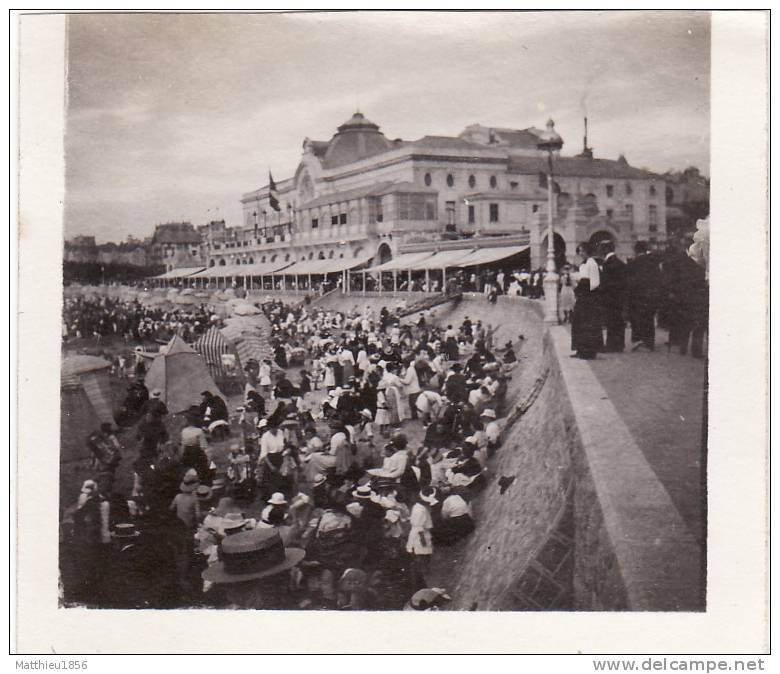 Photo 1914 BIARRITZ - La Plage (A15, Ww1, Wk1) - Other & Unclassified