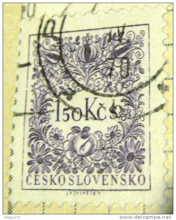 Czechoslovakia 1954 Postage Due 1.50k - Used - Timbres-taxe