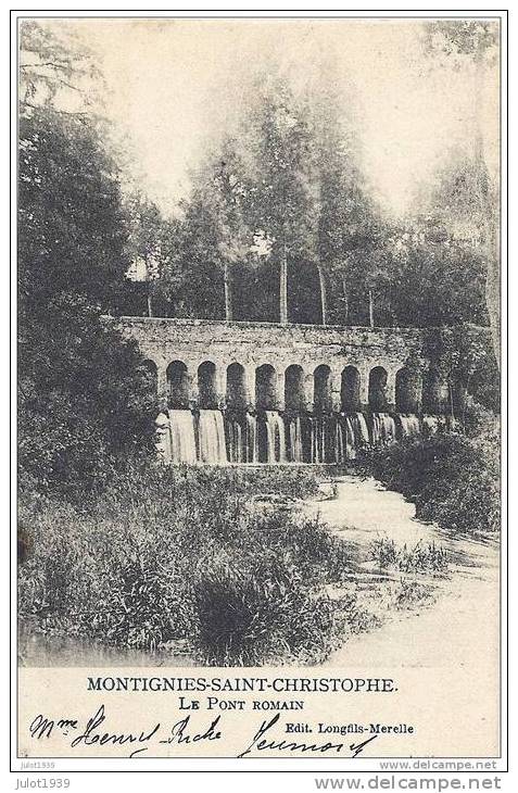 MONTIGNIES - SAINT - CHRISTOPHE ..-- ERQUELINNES ..-- 1907 Vers ODESSA ( Melle Sylvie Berny ) , Russie . Voir Verso . - Erquelinnes