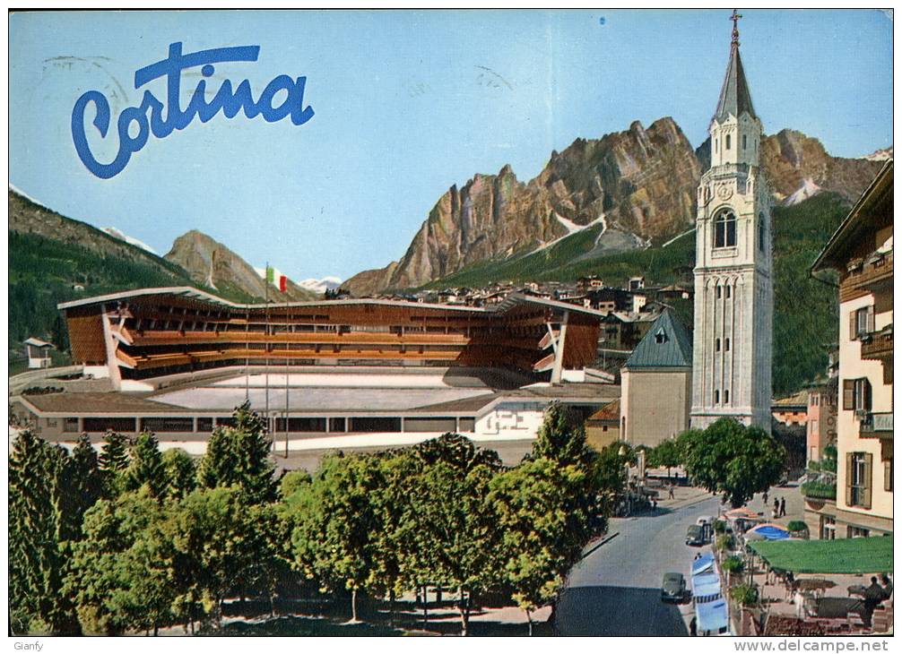CORTINA AMPEZZO STADIO OLIMPICO DEL GHIACCIO  1960 - Pattinaggio Artistico