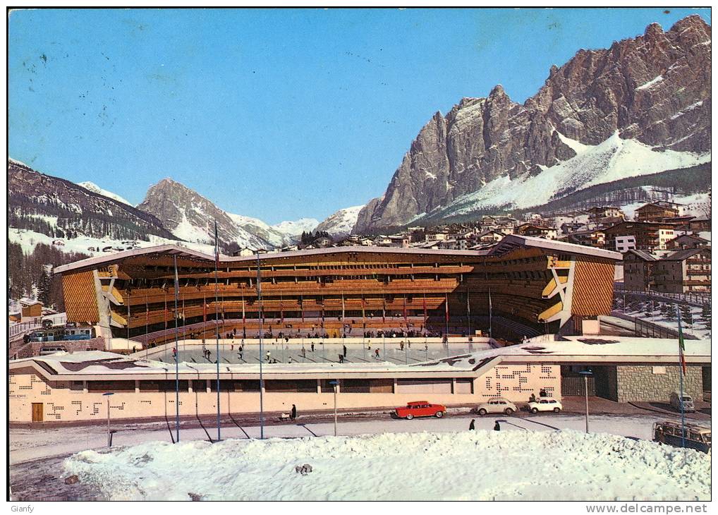 CORTINA AMPEZZO STADIO OLIMPICO DEL GHIACCIO  1970 - Pattinaggio Artistico