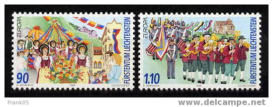 Liechtenstein 1998 EUROPA Satz/set ** - 1998