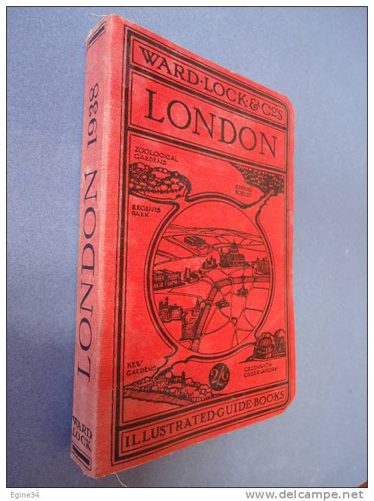 WARD-LOCK - Illustrated Guide 38-39  - LONDON - 1938 - - 1900-1949