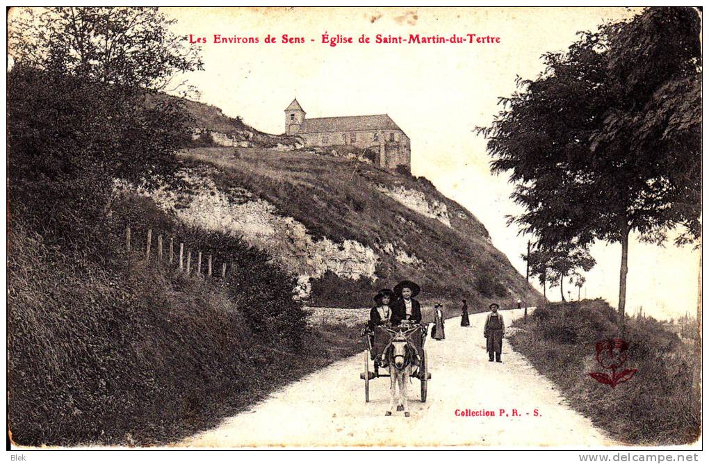 89. Yonne . Saint Martin Du Tertre : L ' église . - Saint Martin Du Tertre