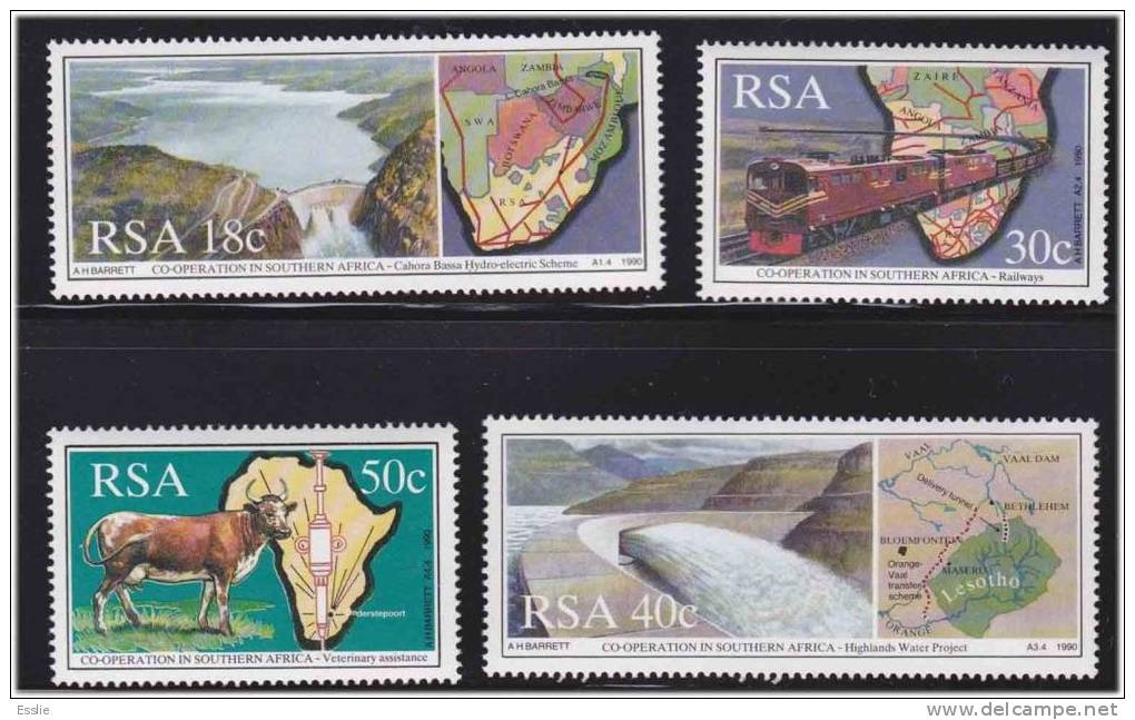 South Africa -1990 Co-operation In Southern Africa - Full Set - Ungebraucht