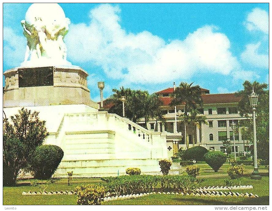 PANAMA Estatua De Vasco Nunez De Balboa Discovered Pacific Ocean 1513 Hospital Santo Tomas - Panama