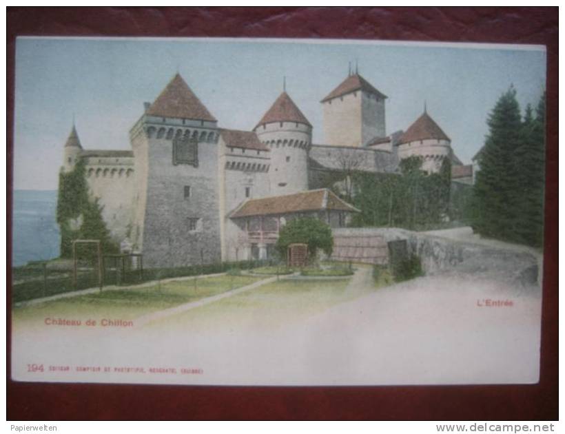 Veytaux (VD) - Chateau De Chillon: L'Entree - Veytaux